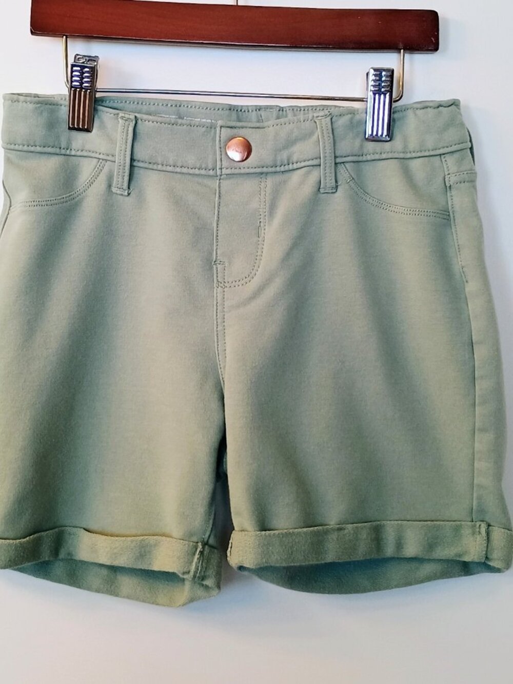 Girl's Bundle of Soft Shorts - Pink and Green - Size L 10/12 - Old Navy & Wonder - Picture 2 of 10